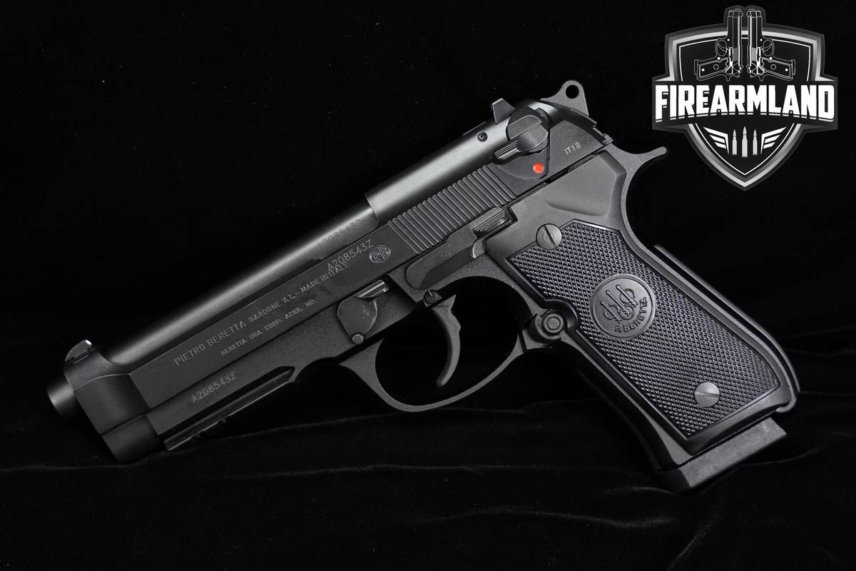 LIKE-NEW Beretta 92A1 9mm P 5" Railed 92-A1 +3 MAGS