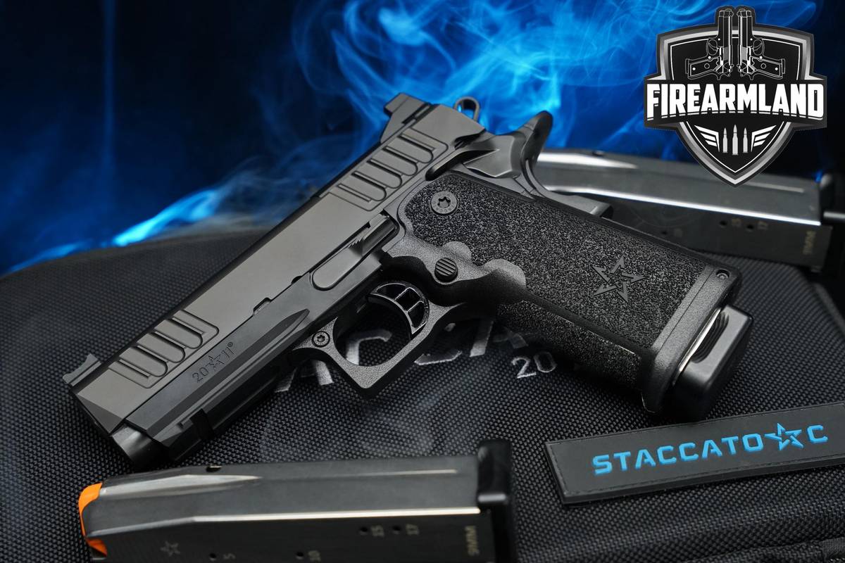 Staccato STI C V3 Full-Size 9mm 2011-1911 4.0" +4 MAGS & ORIG CASE