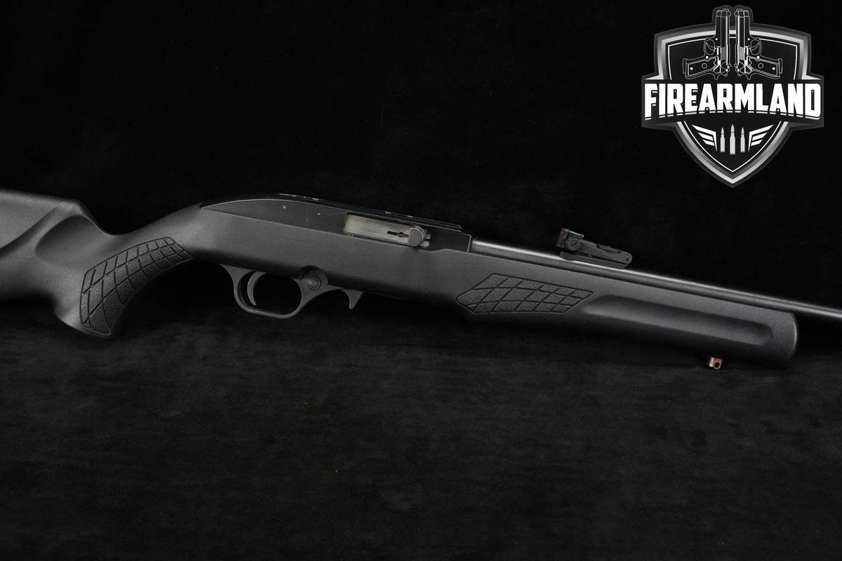 FIBER-OPTIC SIGHTS Rossi RS22 22LR 18" Blued RS-22 Target Rifle