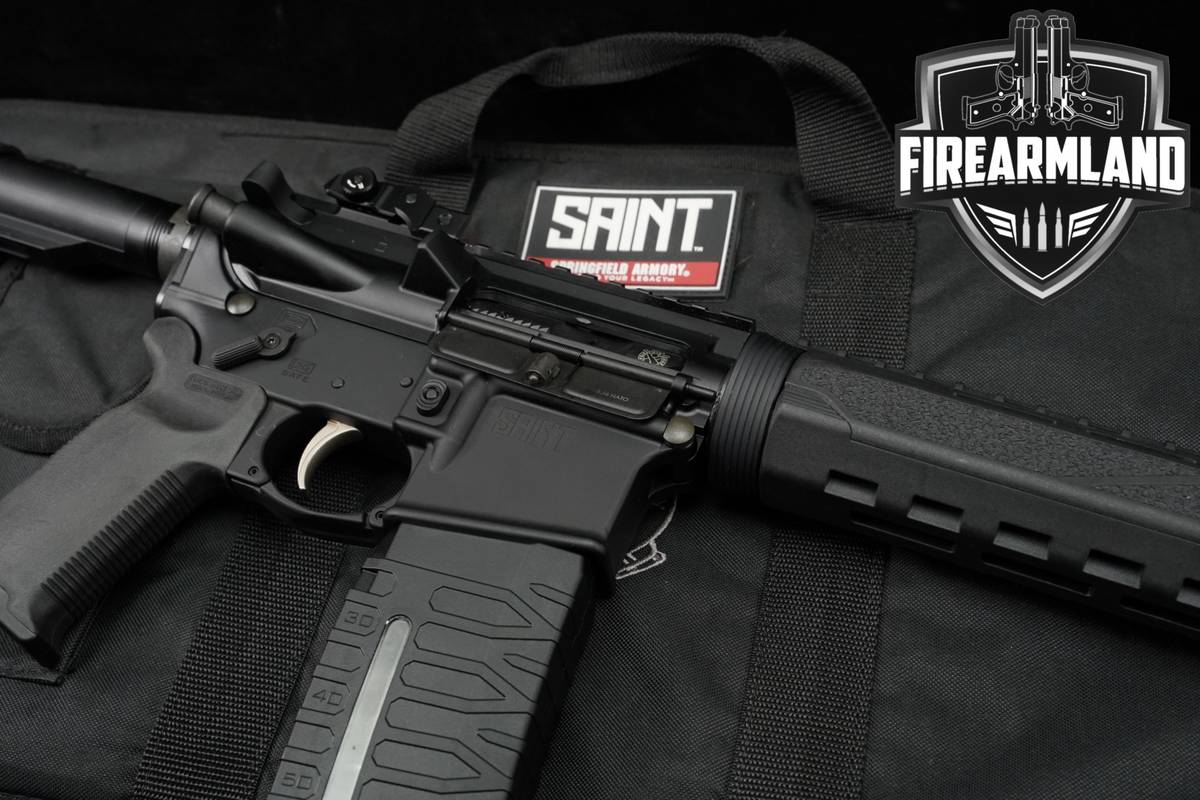 Springfield Armory SA SAINT M-LOK 5.56 NATO AR-15 AR15 16" +ORIG CASE
