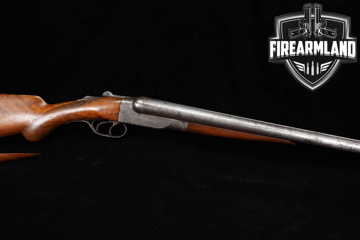 ANTIQUE 1888 Ithaca NEW GUN Crass 12-Gauge 30" London Twist Damascus