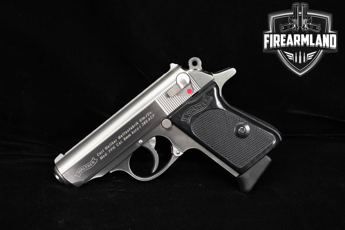 JAMES BOND! Walther PPK 380-ACP 3.3" Stainless +2 MAGS