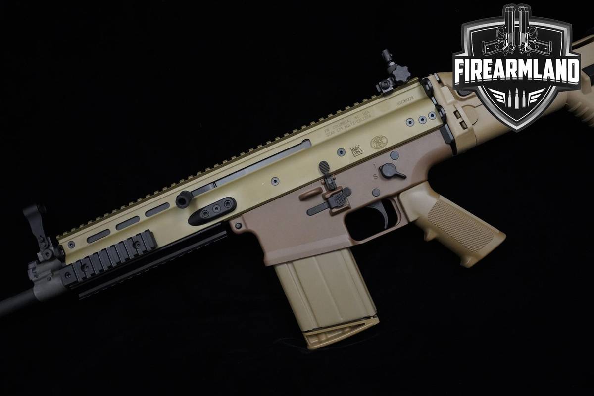 FN-Herstal SCAR-17S 7.62 NATO 16.25"" FDE FNH FN 17-S SCAR-17 BATTLE RIFLE