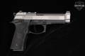 Beretta 92XI SAO Full Size 9mm Luger Two-Tone Silver & Black in Excellent Condition Image 4