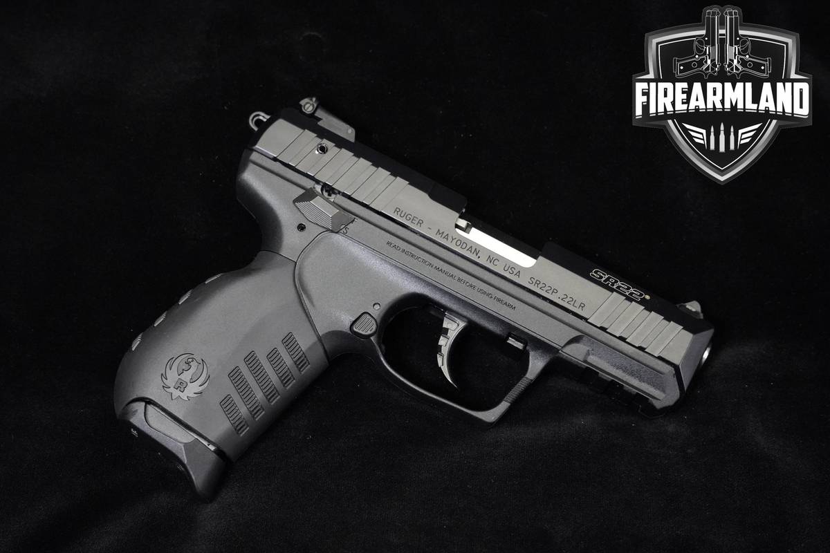 Ruger SR22 22LR 3.5" Black Anodized Ruger-SR22 SR-22 SR22P 2MAGS & ORIG BOX
