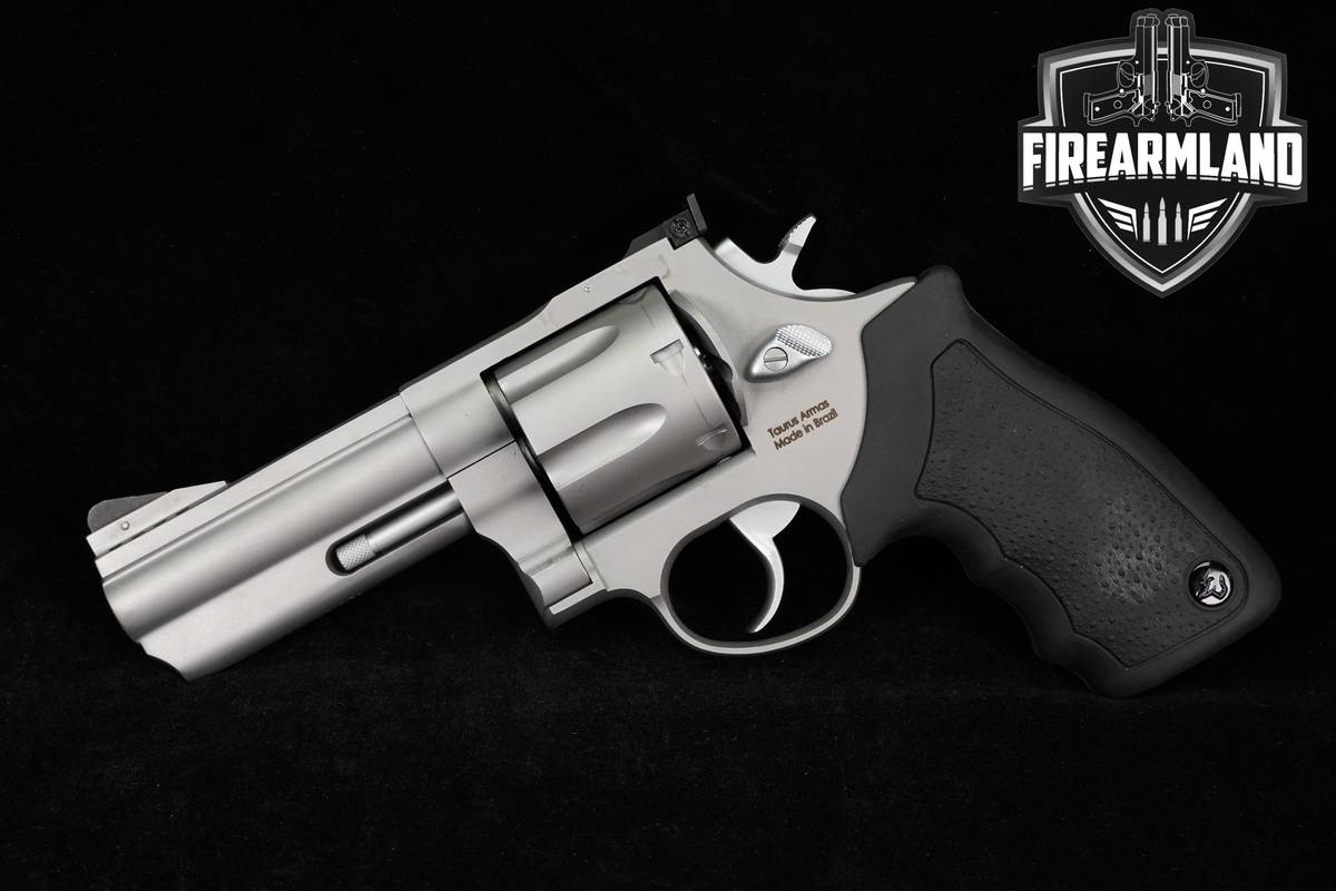 Taurus Model 44 Magnum 4" Stainless M44 Factory Ported Full-Lug +ORIG BOX