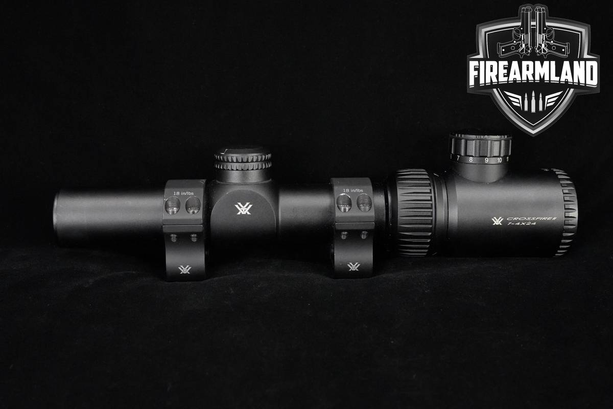 Vortex Optics Crossfire II 1-4x24mm V-Brite (MOA) Reticle Vortex LPVO