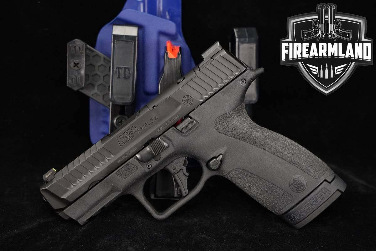 Smith & Wesson M&P Shield X MTS S&W 9mm Optics-Ready 3.6" +2 MAGS, HOLSTER