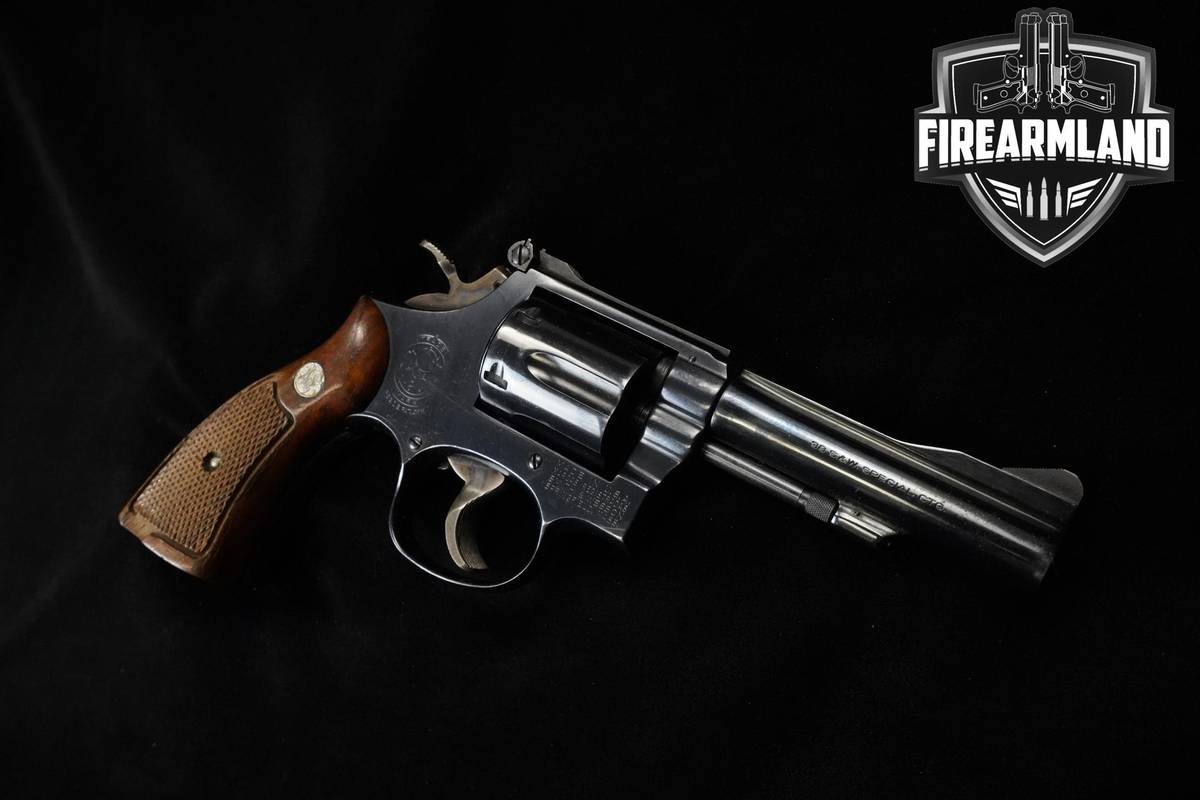 1978 Smith & Wesson (S&W) Model 15-4 K-38 Combat Masterpiece 38 Special S&W