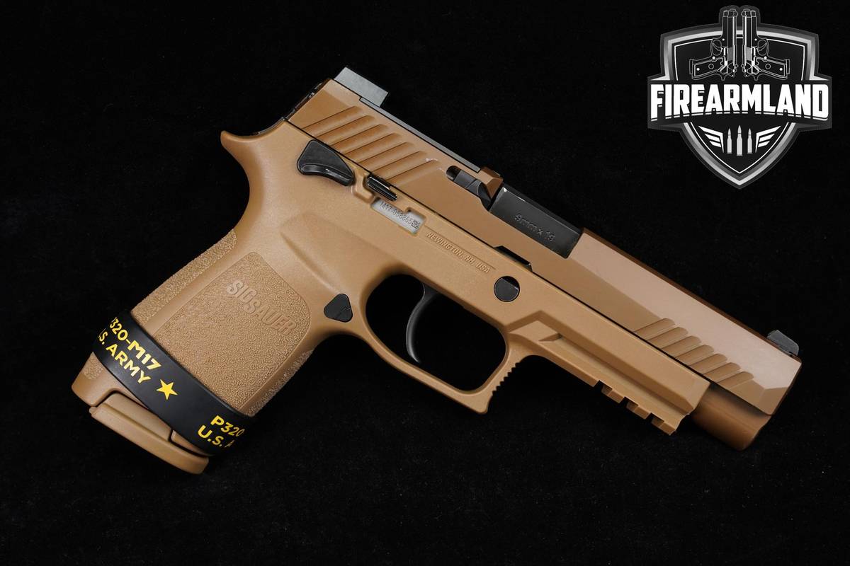 US ARMY HANDGUN Sig Sauer P320-M17 9mm 4.7" Coyote Tan P 320 M 17