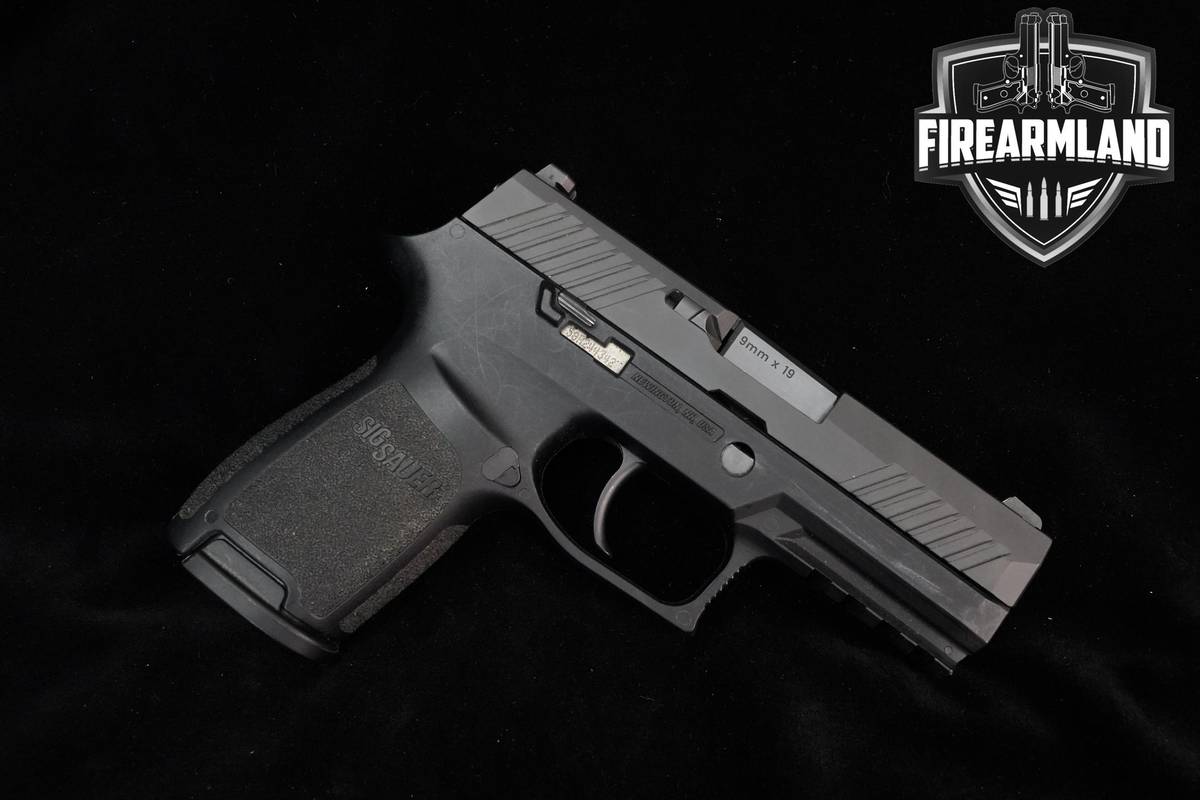 Sig Sauer P320 9mm 3.9" Nitron Sig-Sauer P320 +2 MAGS, ORIG CASE & HOLSTER