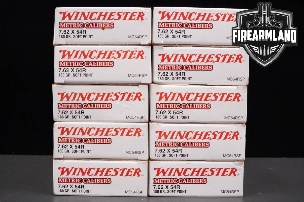 7.62X54R Ammo 762 Ammunition 200 ROUNDS