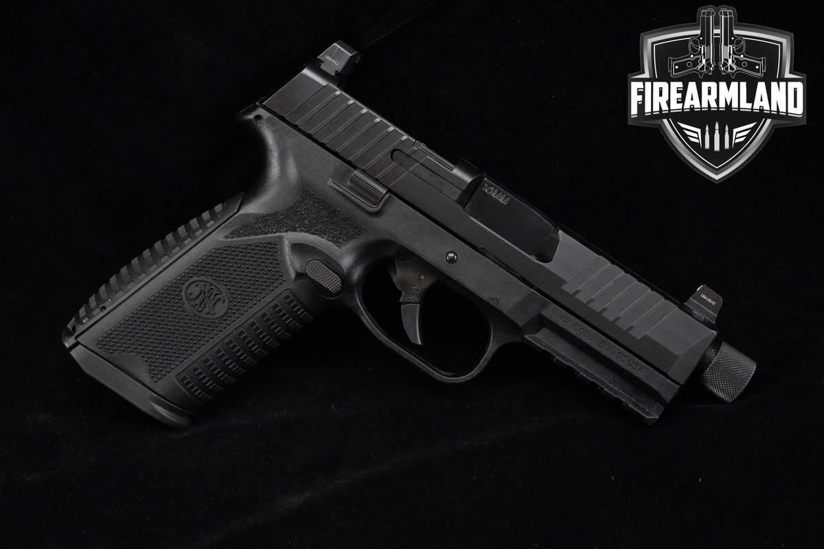 FN 510 Tactical 10mm 4.71" Black Threaded Optics-Ready