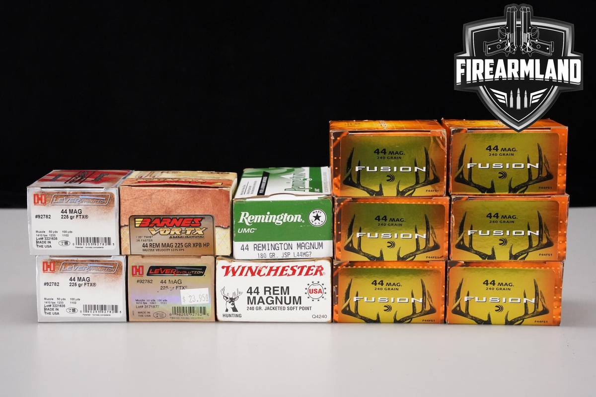 MIXED LOT 44 Magnum Ammunition 44-Mag Ammo 300 ROUNDS