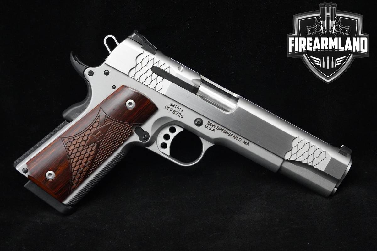 Smith & Wesson (S&W) SW1911 E Series 45 ACP 5" S&W-SW1911 2MAGS & ORIG CASE