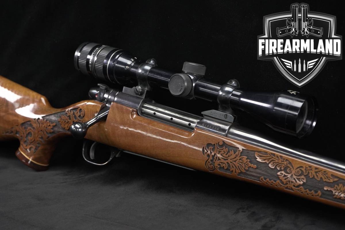 RARE 1984-1986 Weatherby Mark V Deluxe LAZERMARK 300 WBY MAG +Premier Scope