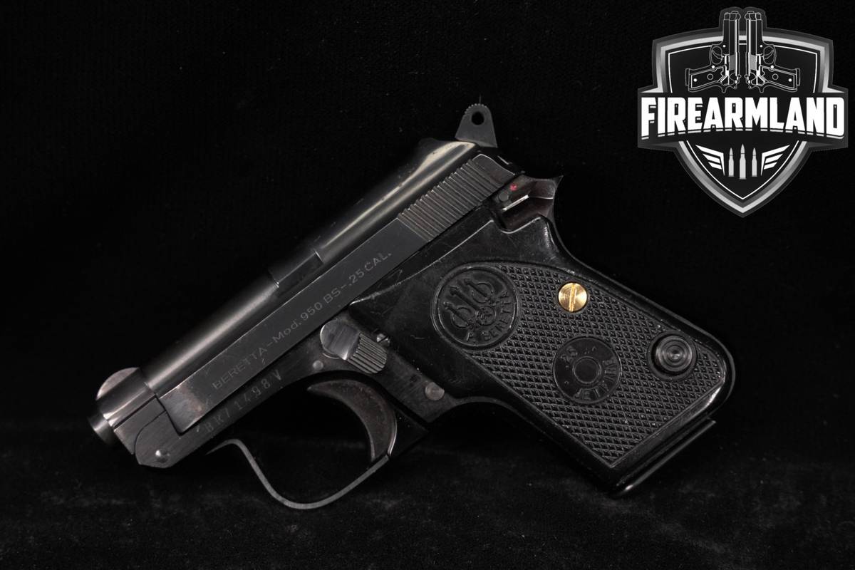 Beretta Mod 950 BS Jetfire 25 ACP (6.35Mm) 2.4" Blued 950BS