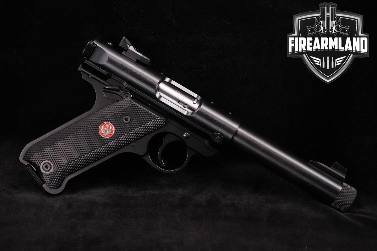 Ruger Mark IV Target 22LR 5.5" Blued Mk-4 +2 MAGS