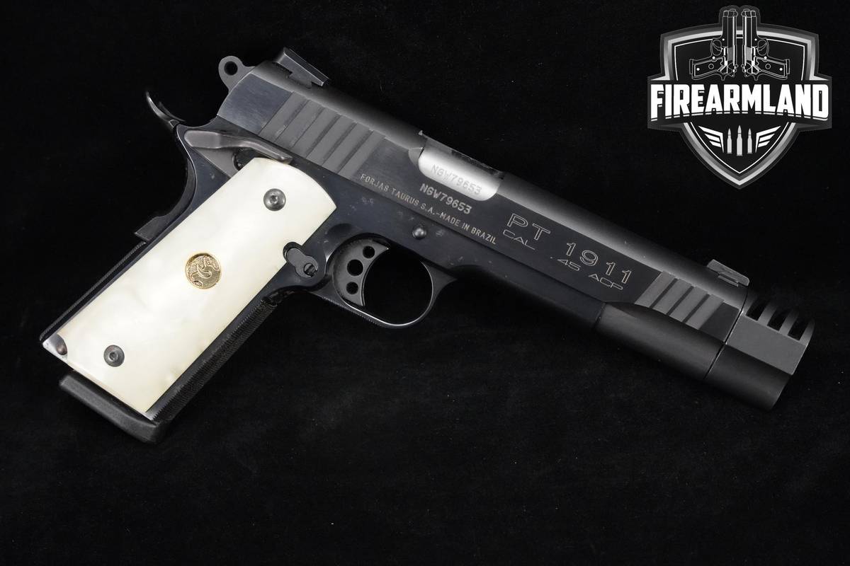 Taurus PT 1911 45 ACP 1911 Blued Taurus-PT 1911 PT1911 +ORIG CASE