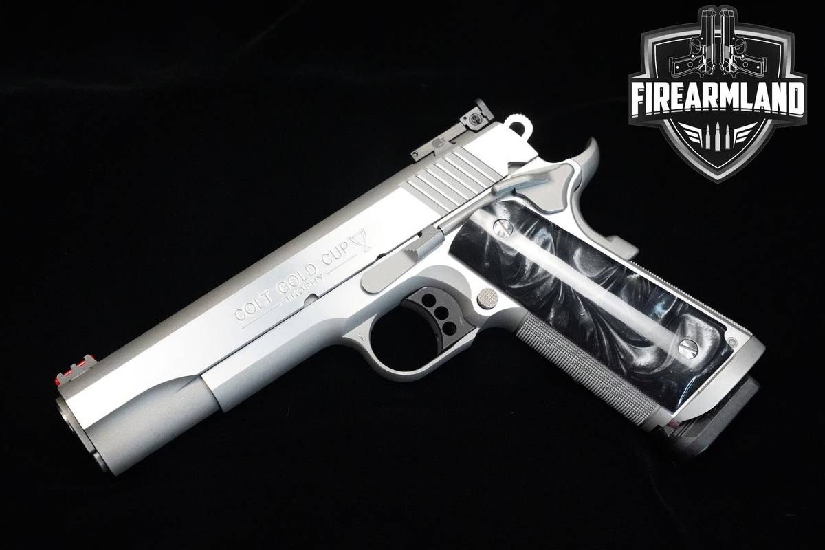 Colt Government Model Gold Cup Trophy Series 70 9mm Colt 1911A1 +ORIG CASE