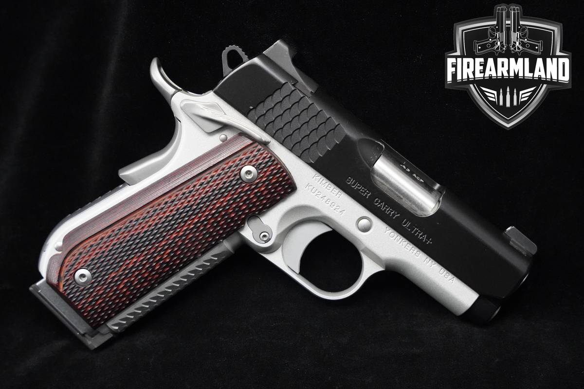 CUSTOM SHOP Kimber Super Carry Ultra+ 45 ACP Kimber-1911 Two-Tone ORIG CASE