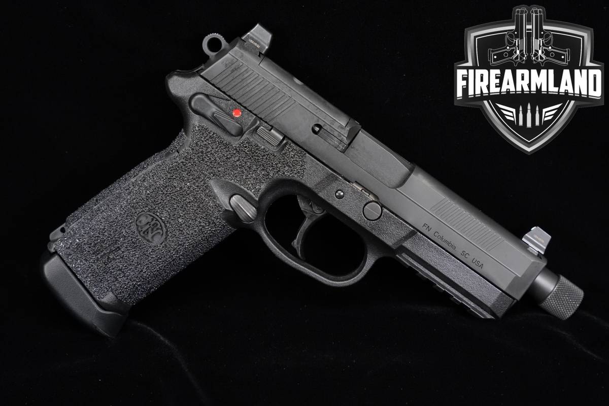FN America FNX-45 Tactical 45ACP 5.3" FNX45 Optic-Ready +3 MAGS & ORIG CASE