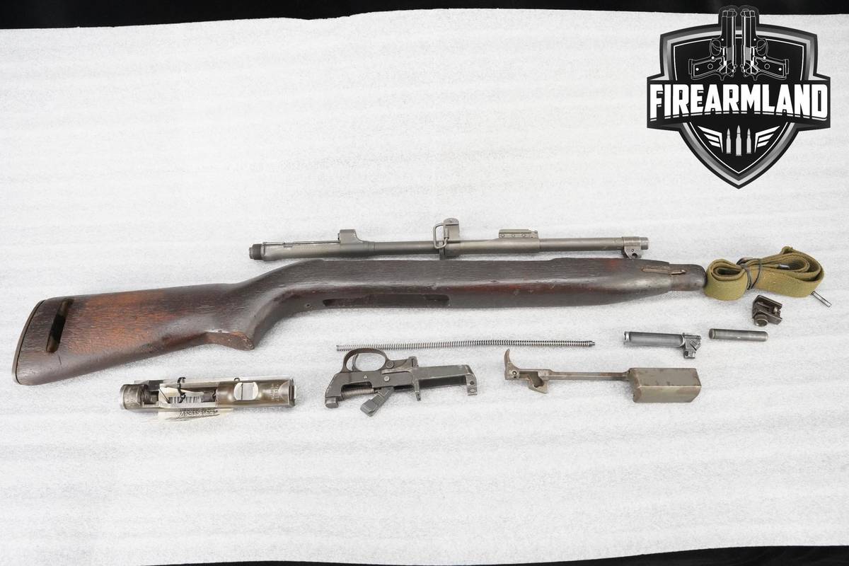 AS-IS 1944 Inland Mfg M1 Carbine Parts Kit 30-Carbine Inland M1-Carbine WW2
