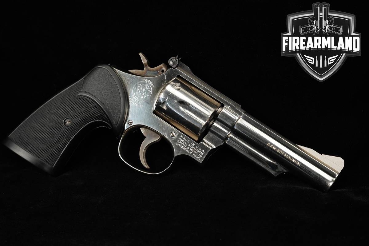 Smith & Wesson S&W Model 19-4 357 Magnum Bright Nickel DA/SA