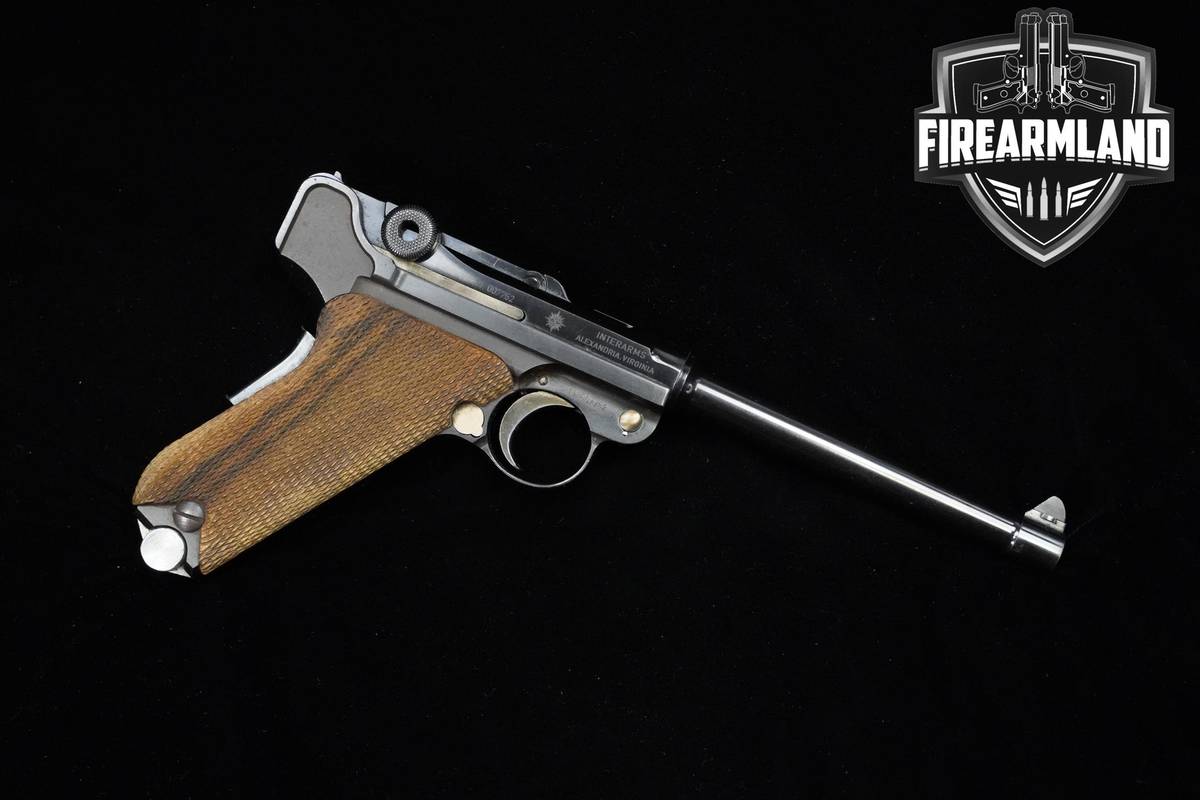 1970's Mauser P08 American Eagle Luger 9mm 6" Blued Mauser-P08 Luger P-08