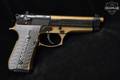 2018 Beretta 92FS Bronze 9mm Luger (9x19 Para) Two-Tone in Very Good Condition Image 3