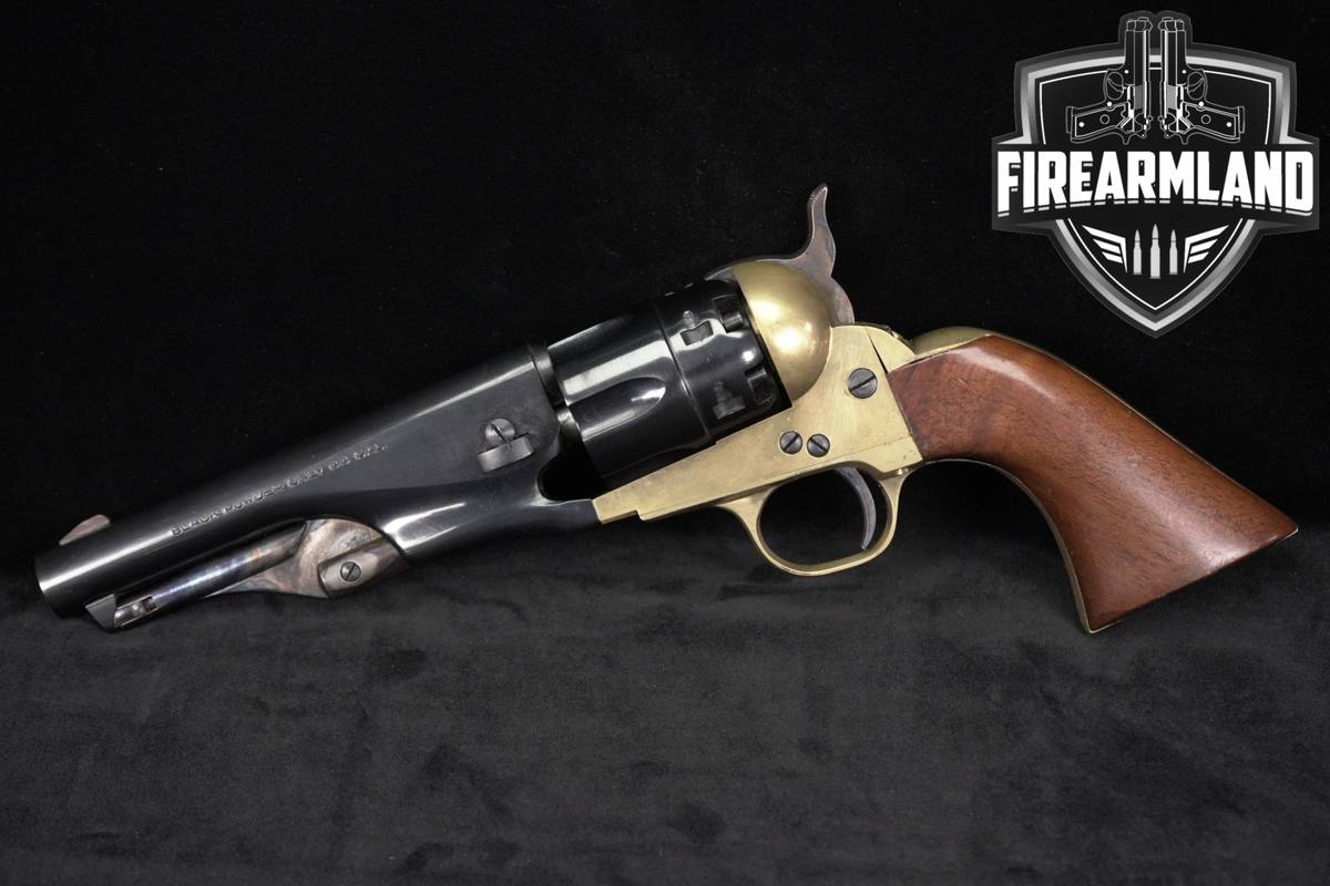 F.lli Pietta 1851 Navy .44 Caliber Flli 5" Blued & Brass Sheriff