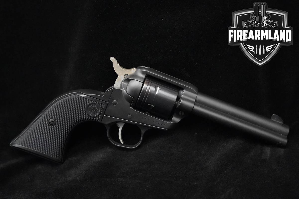 Ruger Wrangler 22LR 4.6" Ruger-Wrangler Black Cerakote +ORIG CASE