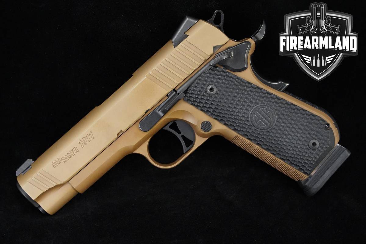 Sig Sauer 1911 Emperor Scorpion Fastback 45 ACP 1911 FDE Scorpion