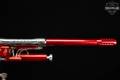 2002 P&P Paintball WGP Autococker Cold Fusion .68 Two-Tone Red & Chrome in Very Good Condition Image 4