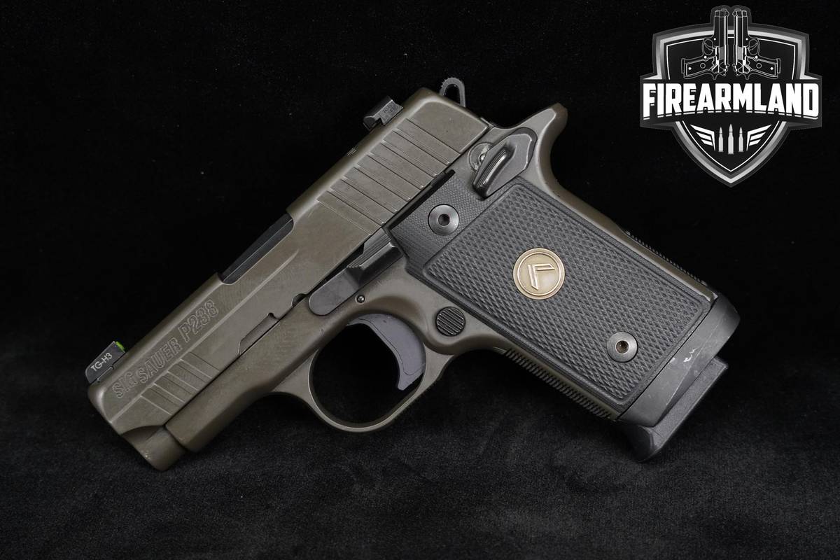 Sig Sauer P238 Legion 380-ACP 1911 2.7" Gray P-238 +3 MAGS & HOLSTER