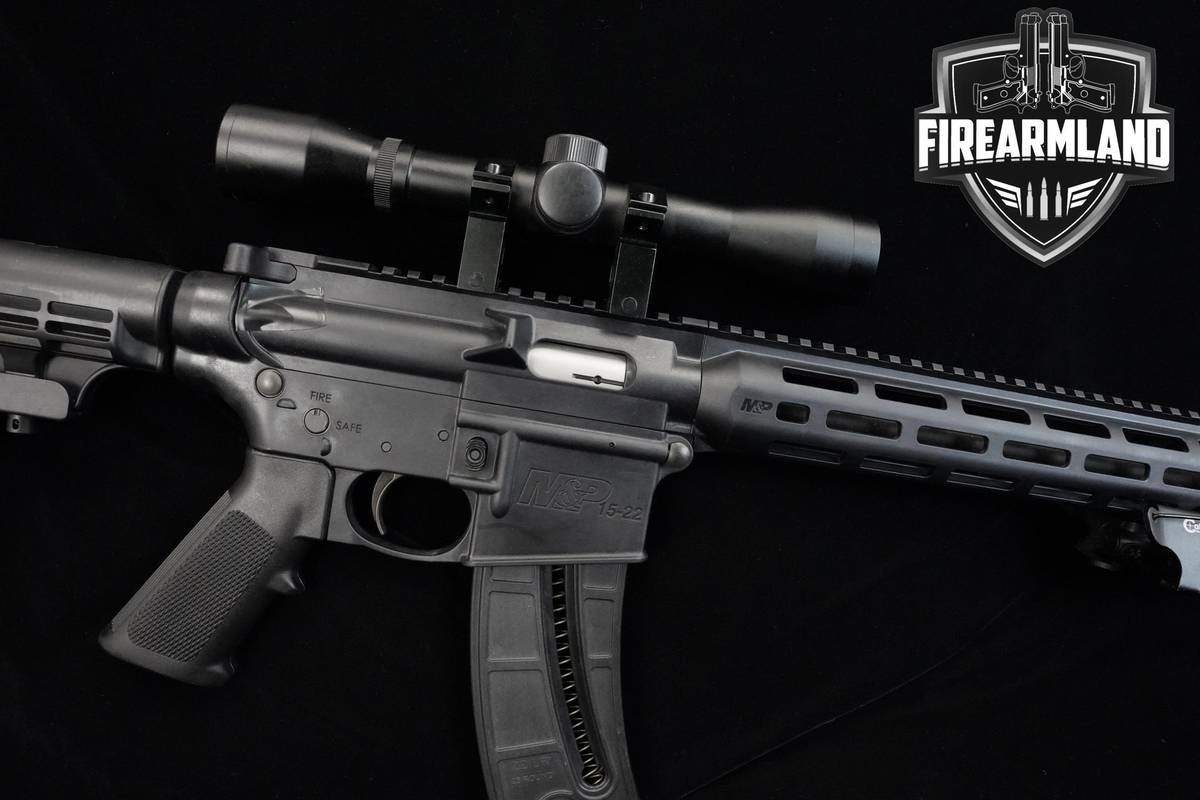 Smith & Wesson (S&W) M&P 15-22 22LR AR-15 AR15 AR 18" S&W-M&P AR-15 +OPTIC