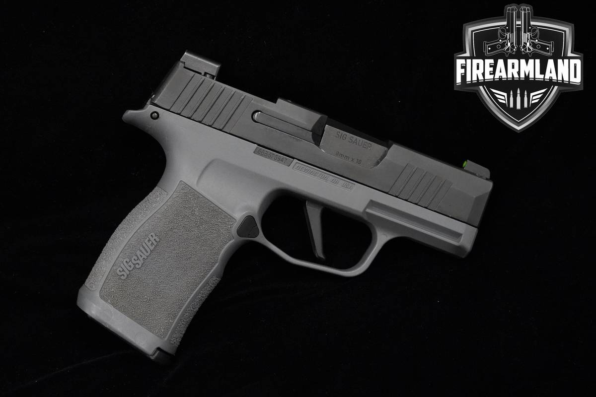 Sig Sauer P365X 9mm Nitron P365X P365-X P-365 +ORIG CASE