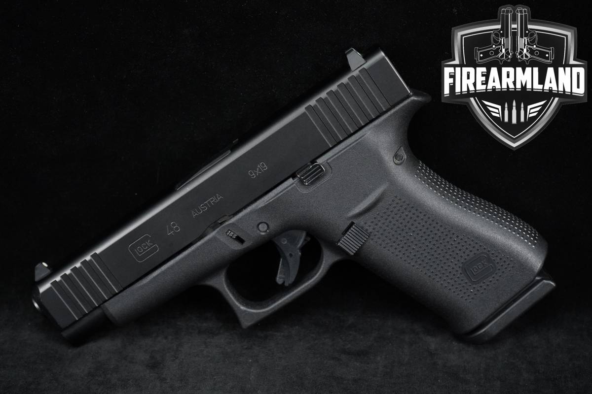Glock 48 Slimline 9mm 4.17" G48 +2 MAGS & ORIG CASE