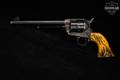 2000-2003 American Western Arms (AWA) 1873 Peacekeeper .45 Colt Color Case-Hardened & Blued in Good Condition Image 4