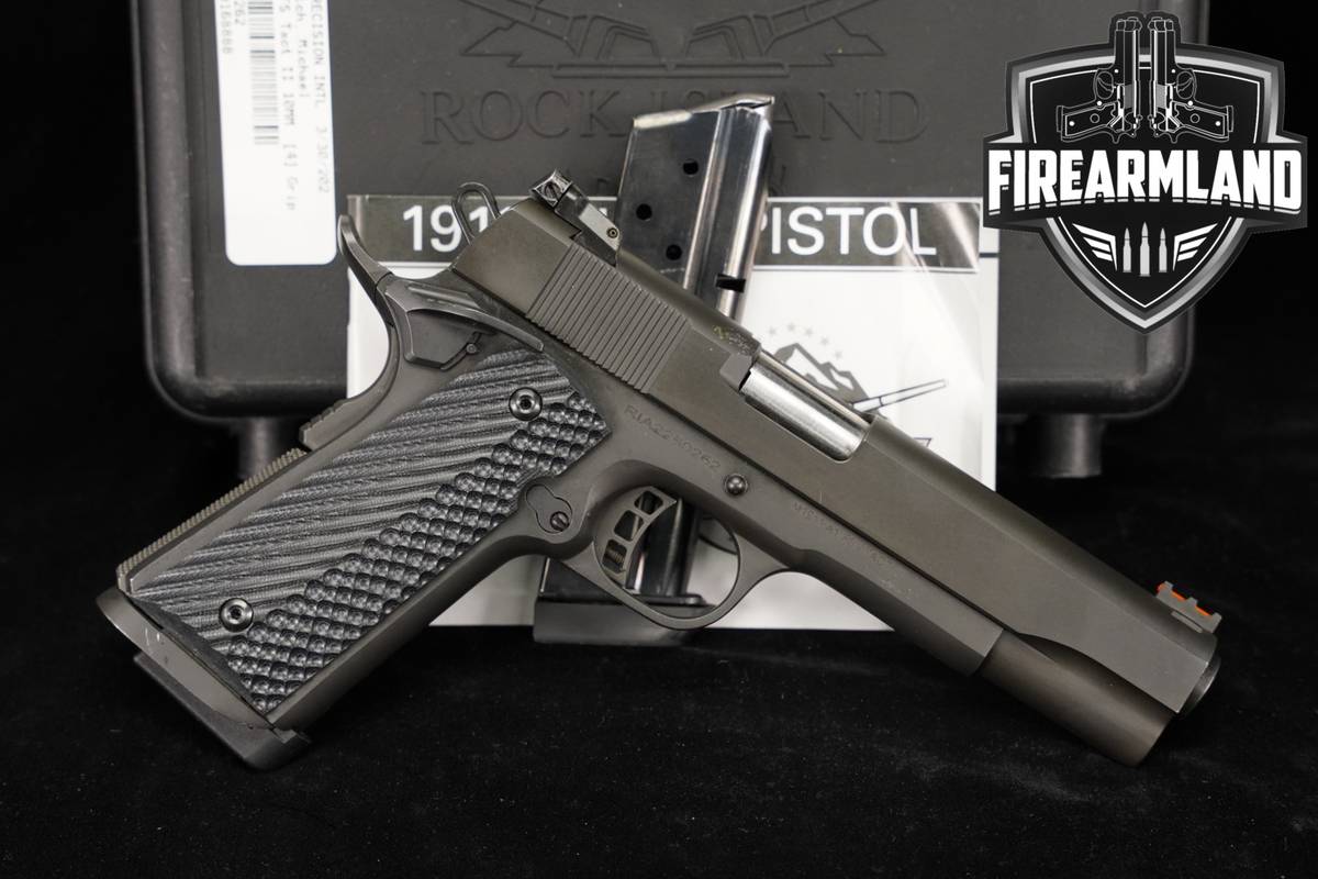 Rock Island Armory RIA M1911 A1 Tactical II FS 10mm 1911 1911A1 +ORIG CASE