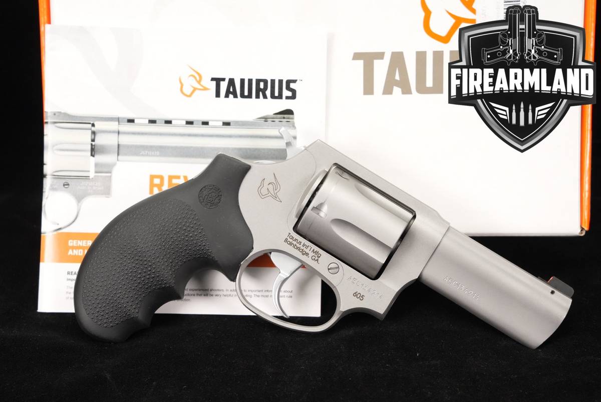 Taurus 605 Defender 357 Magnum 3" Matte Stainless +ORIG BOX