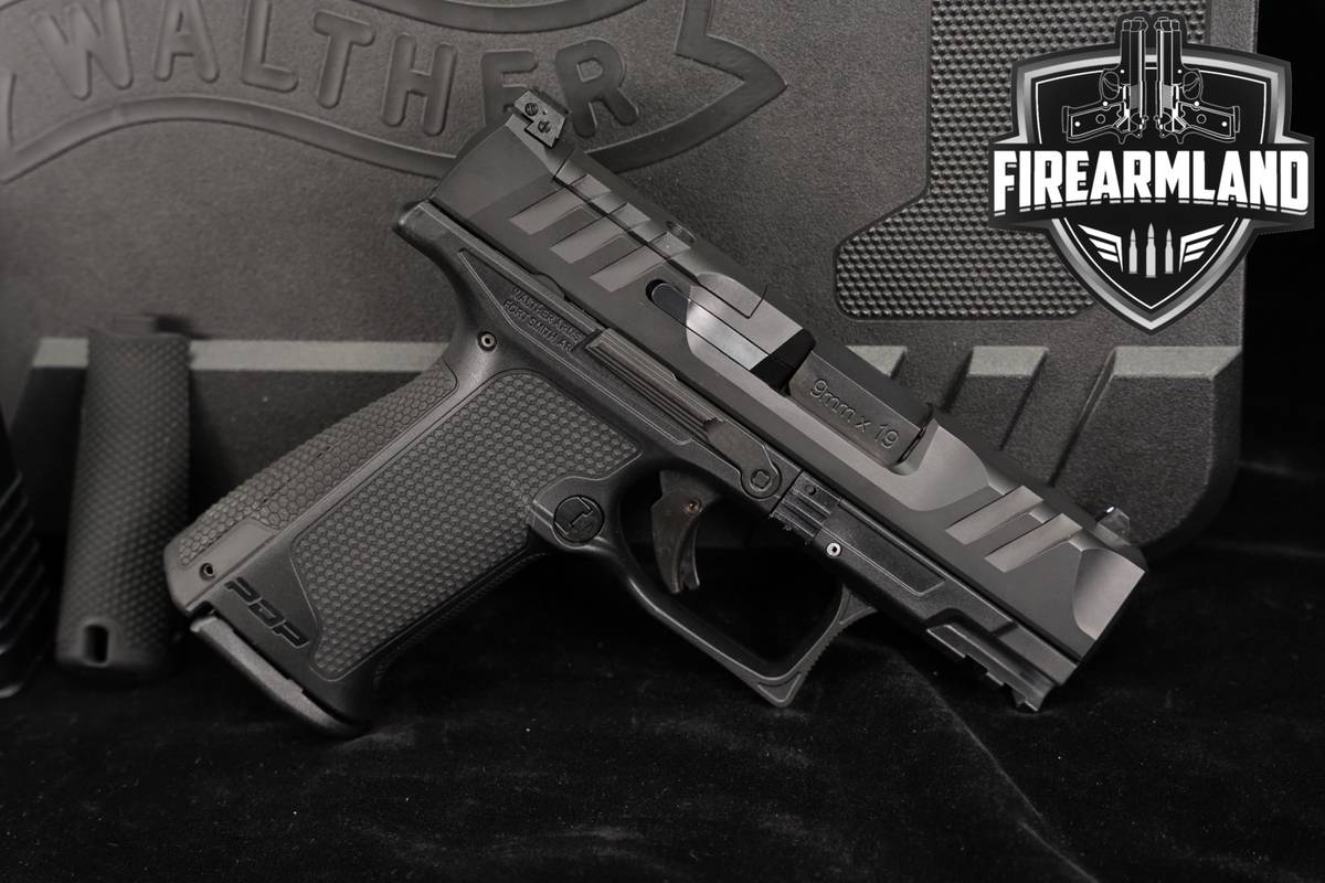 Walther PDP F-Series Standard Optics-Ready 3.5" 9mm +2 MAGS & ORIG CASE