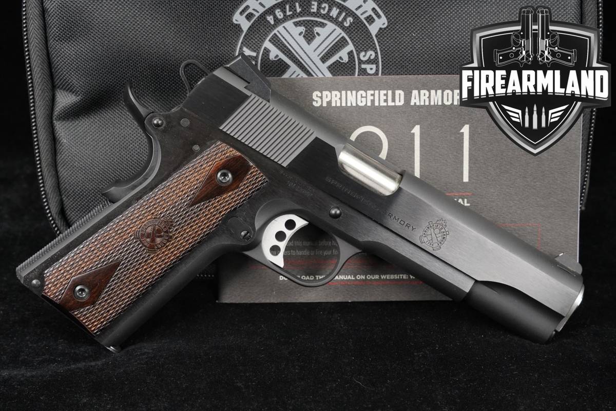 Springfield Armory 1911 Garrison 9mm 5" SAO Blued M1911A1 1911A1 +ORIG BOX