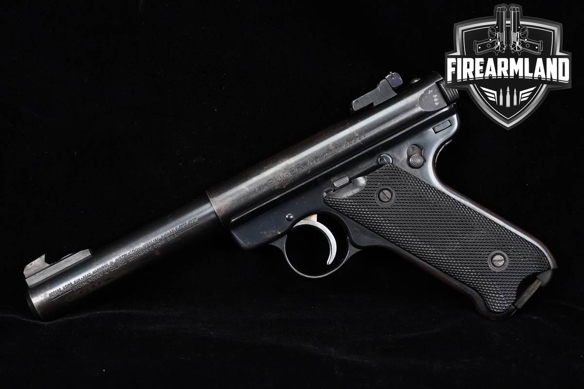 Ruger Mark II 22LR 5.5" Blued MKII Mk2 Target Match-Grade Pistol