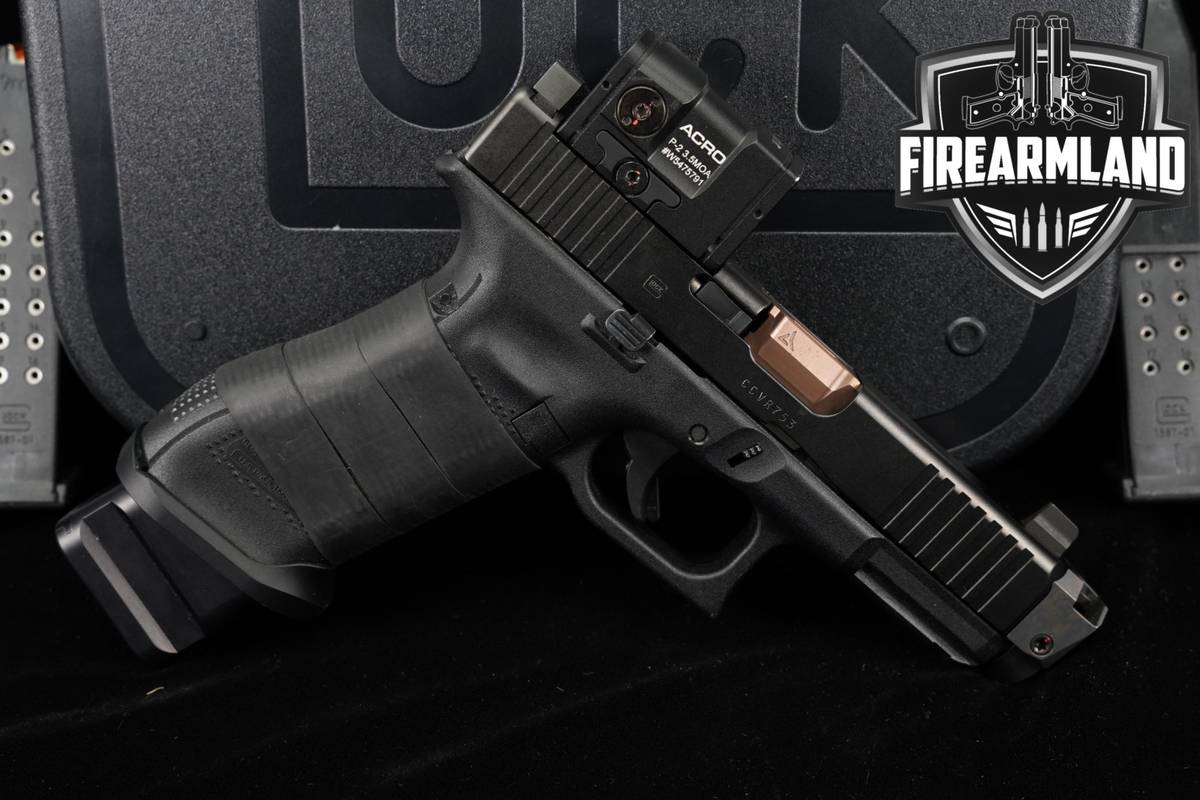 Glock 45 Gen5 G45 Gen 5 9mm +4 MAGS, AIMPOINT OPTICS, ORIG CASE & BARREL