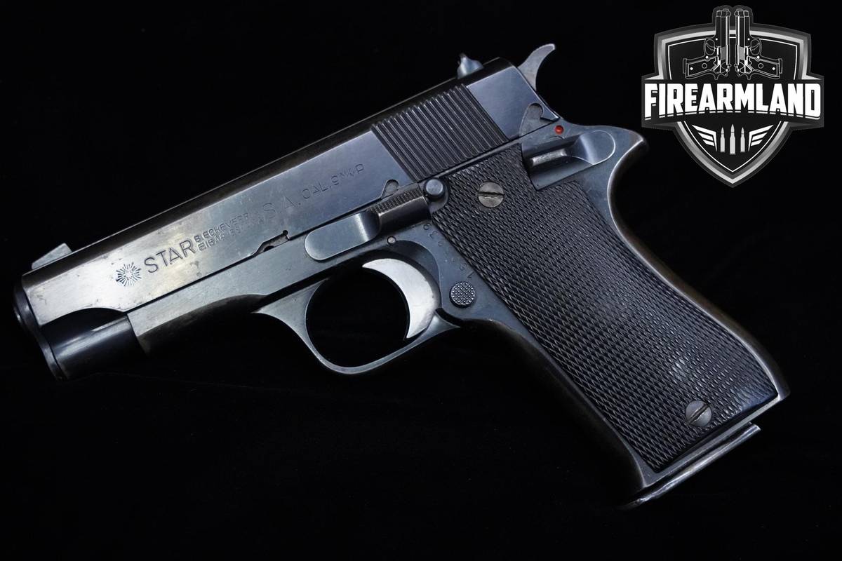 1979 Star Model BM 9mm 3.9" Blued Star BM +2 MAGS & ORIG BOX