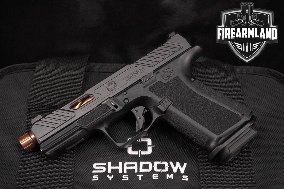 Shadow Systems MR920 Elite TB 9mm 4.5" MR 920 +3 MAGS & CASE