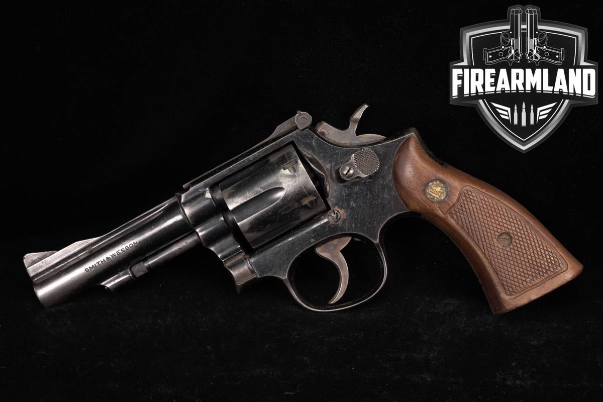 1970 Smith & Wesson Model 15-3 Combat Masterpiece S&W 38 Special 4" M15