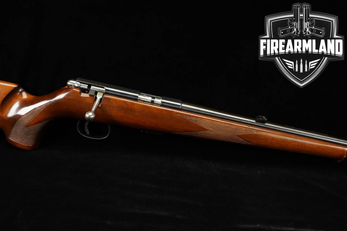 1972 Savage-Anschutz Model 164 Sporter 22LR 24" Blued & Wood M164