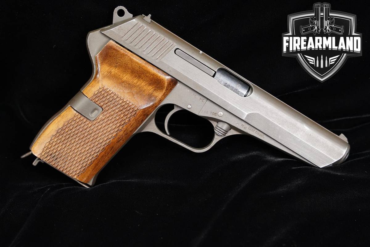 1950's CZ Vz.-52 7.62X25mm Tokarev 4.72" Grey CZ52
